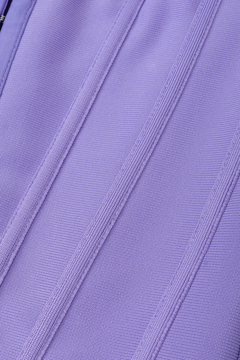 Bandage Bustier Crop Top - Lavender
