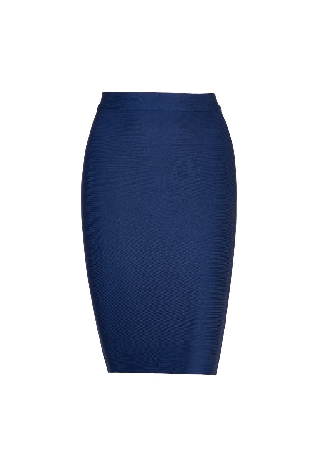 Bandage midi skirt - Blue