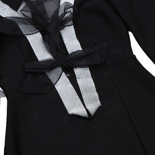 Sexy Hollow Bandage Dress