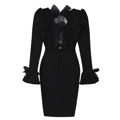 Sexy Hollow Bandage Dress