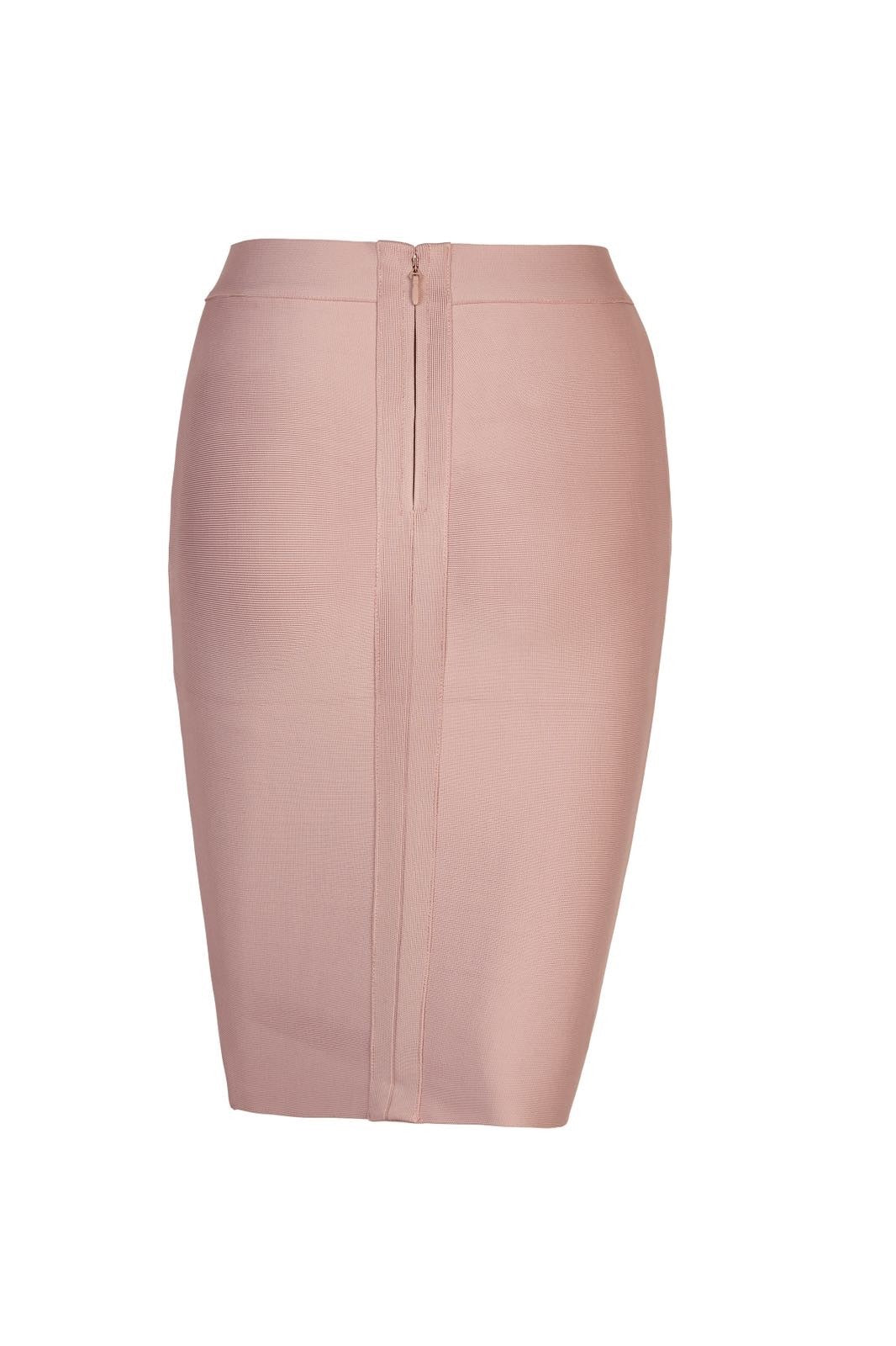 Bandage midi skirt - Pink